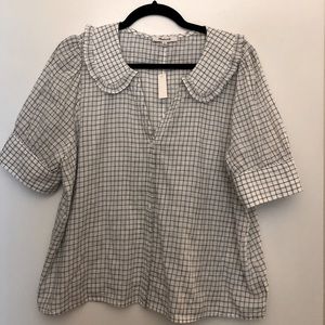 NWT Madewell Button-up Blouse | Size 12